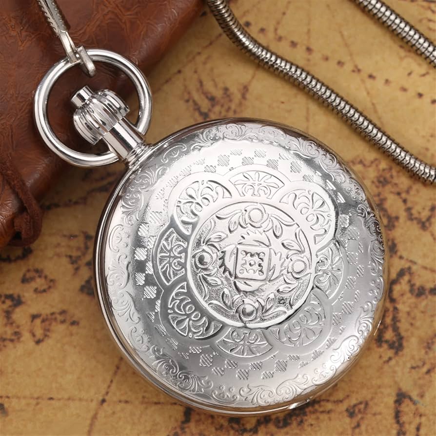 Amazon.co.jp: ビンテージ 特別な彫刻されたシルバーポケット