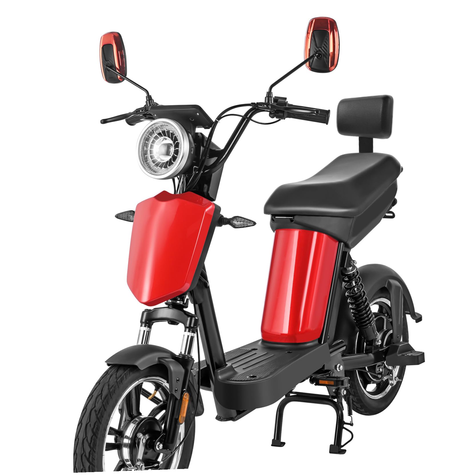 INOOMP Cuscino Posteriore per Bicicletta Poggiapiedi Comodo Materiale Resistente Facile da Pulire Sostituto per Guida