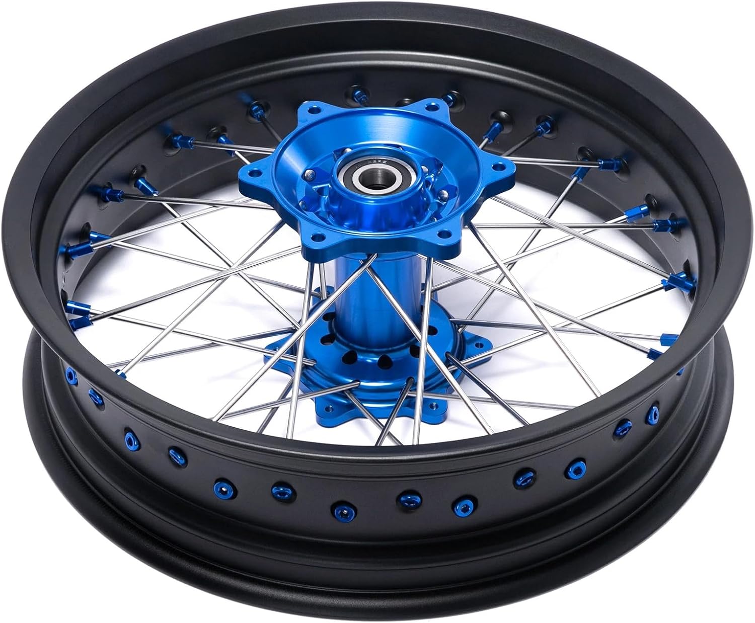 TOFR for Yamaha 17" Supermoto Wheels Rims Hubs Set YZ250FX 2015+ YZ450FX 2016+ WR250F WR450F 2019-2025