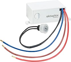 Oktaplex Jasy Twilight Sensor Recessed Outdoor & Indoor Light Sensor IP65 Twilight Switch White 230V
