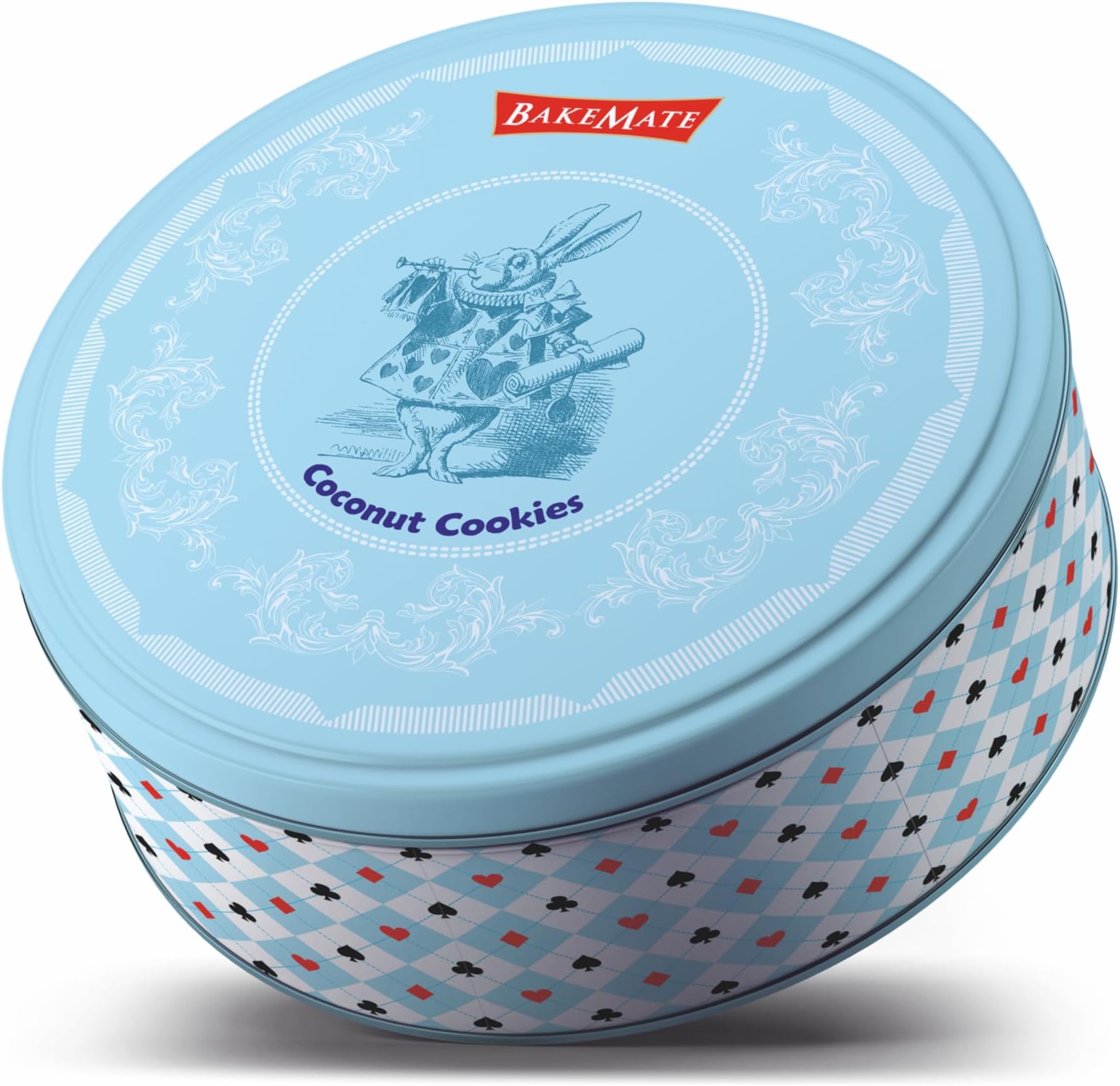 - BakeMate Coconut Cookies 340g – Premium Coconut Biscuits in Tin Box – Delicious & Crunchy Cookie – Festive Gift Pack | Christmas Cookies Gift Pack | Xmas Cookie