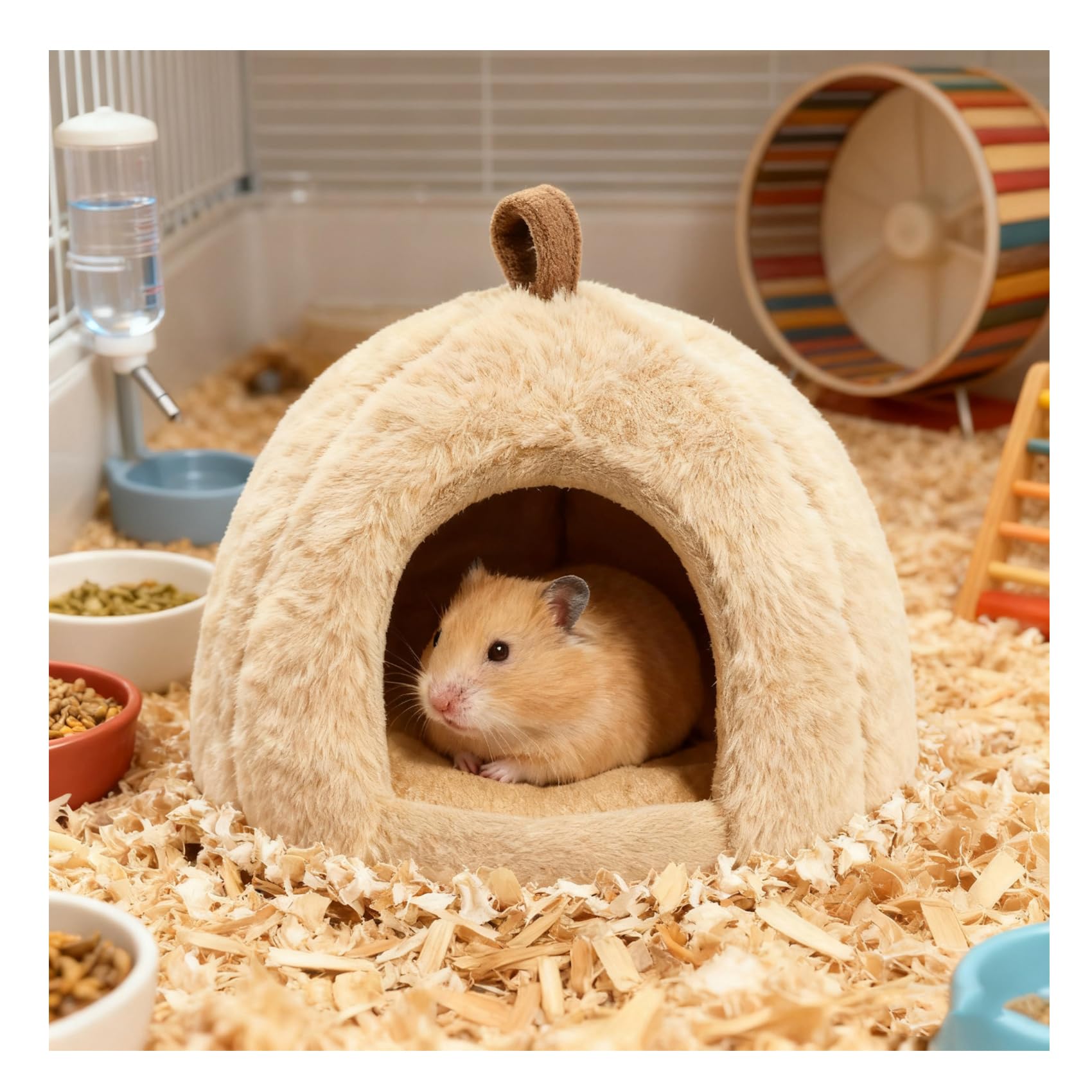 Amazon | 冬用ハムスタークッションベッド｜小動物用ハンモック