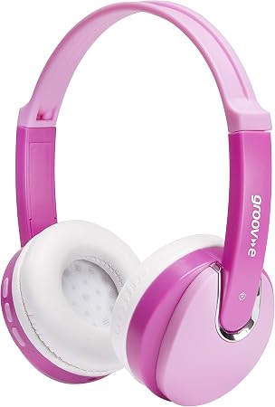 Groov-e - Cuffie con fascia regolabile, stile DJ per ragazzi Singolo 0  Bluetooth rosa. : Amazon.it: Elettronica