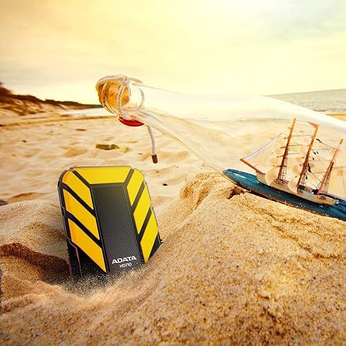 Vista 69 de ADATA HD710 Pro 2TB USB 3.1 IP68 Impermeable/a prueba de golpes/polvo robusto disco duro externo, negro (AHD710P-2TU31-CBK)