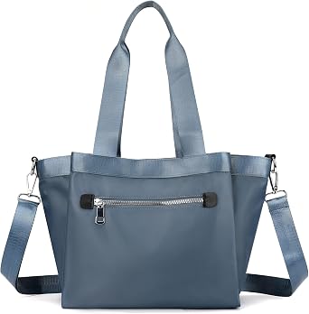 Nylon Crossbody Bags for Women Tote Bag with Pockets Satchel Purse Handbags Shoulder Bags Travel Messenger Bag
