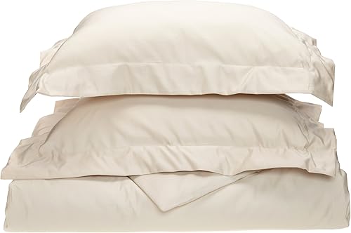 Miniatura 2 de Impressions - Juego de sábanas de algodón peinado, 800 hilos, color blanco