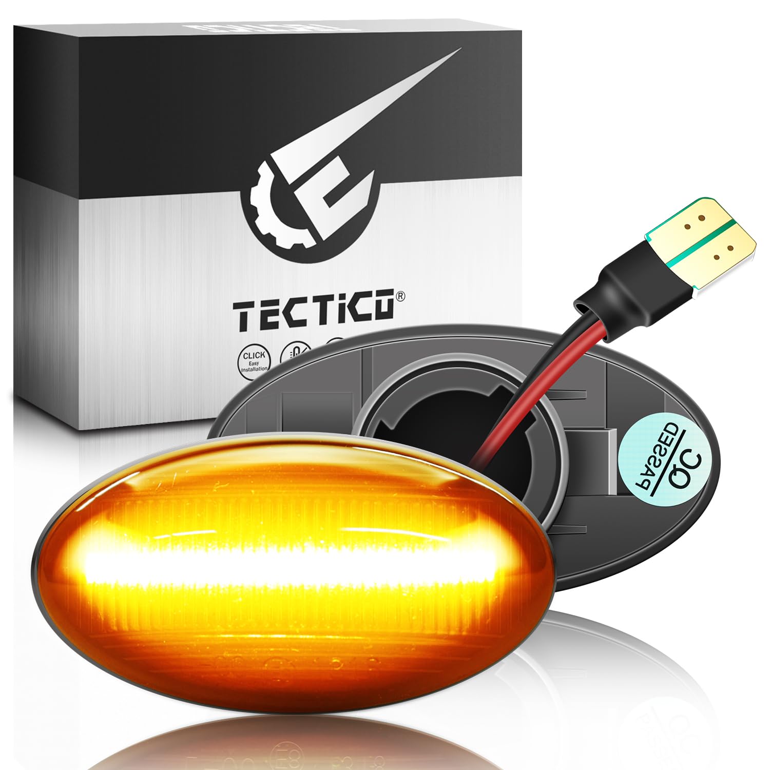 Indicatori di direzione laterali sequenziali a LED per MINI R50