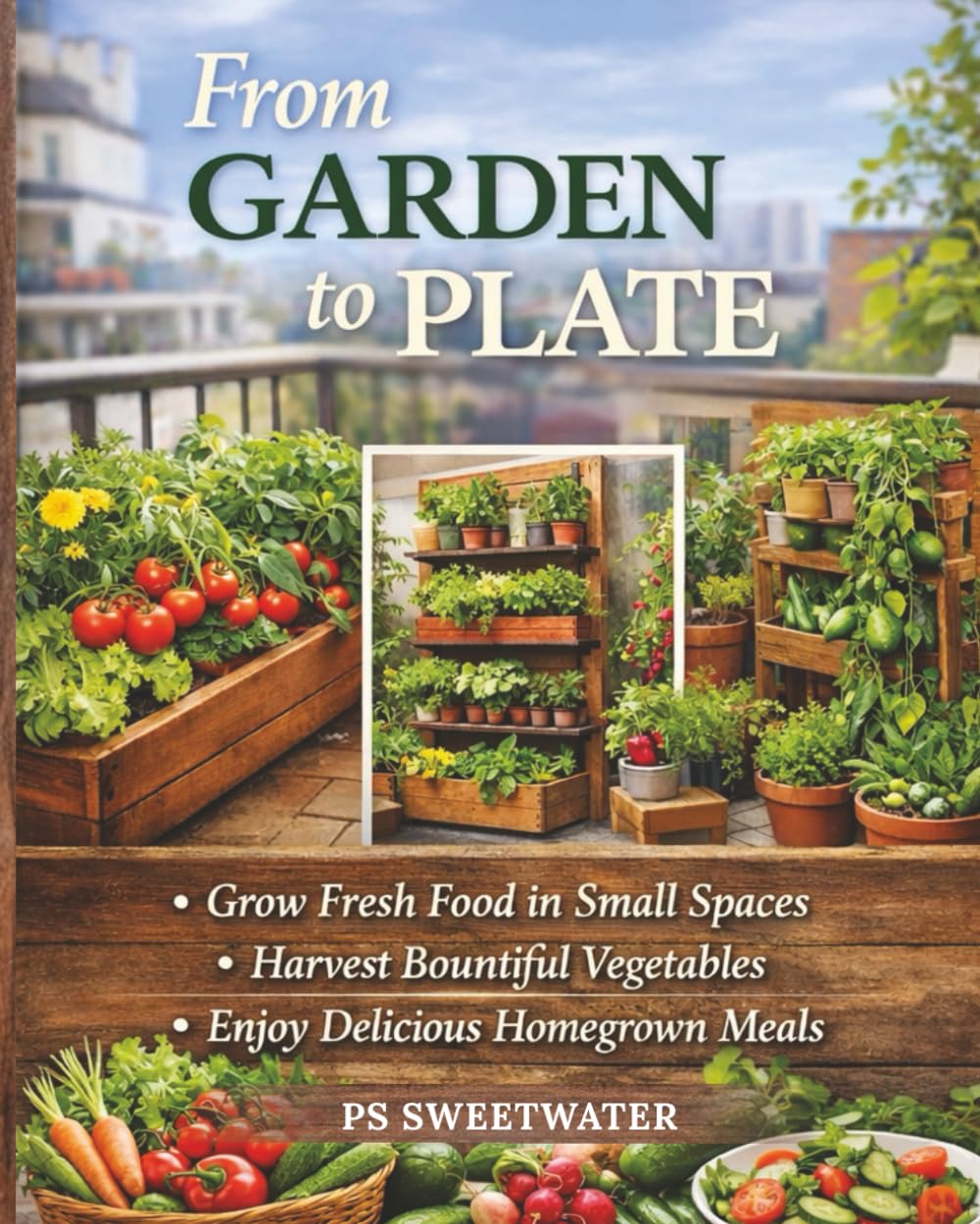 From Garden to Plate: Growing Food in Small Spaces (Backyard Homesteading)