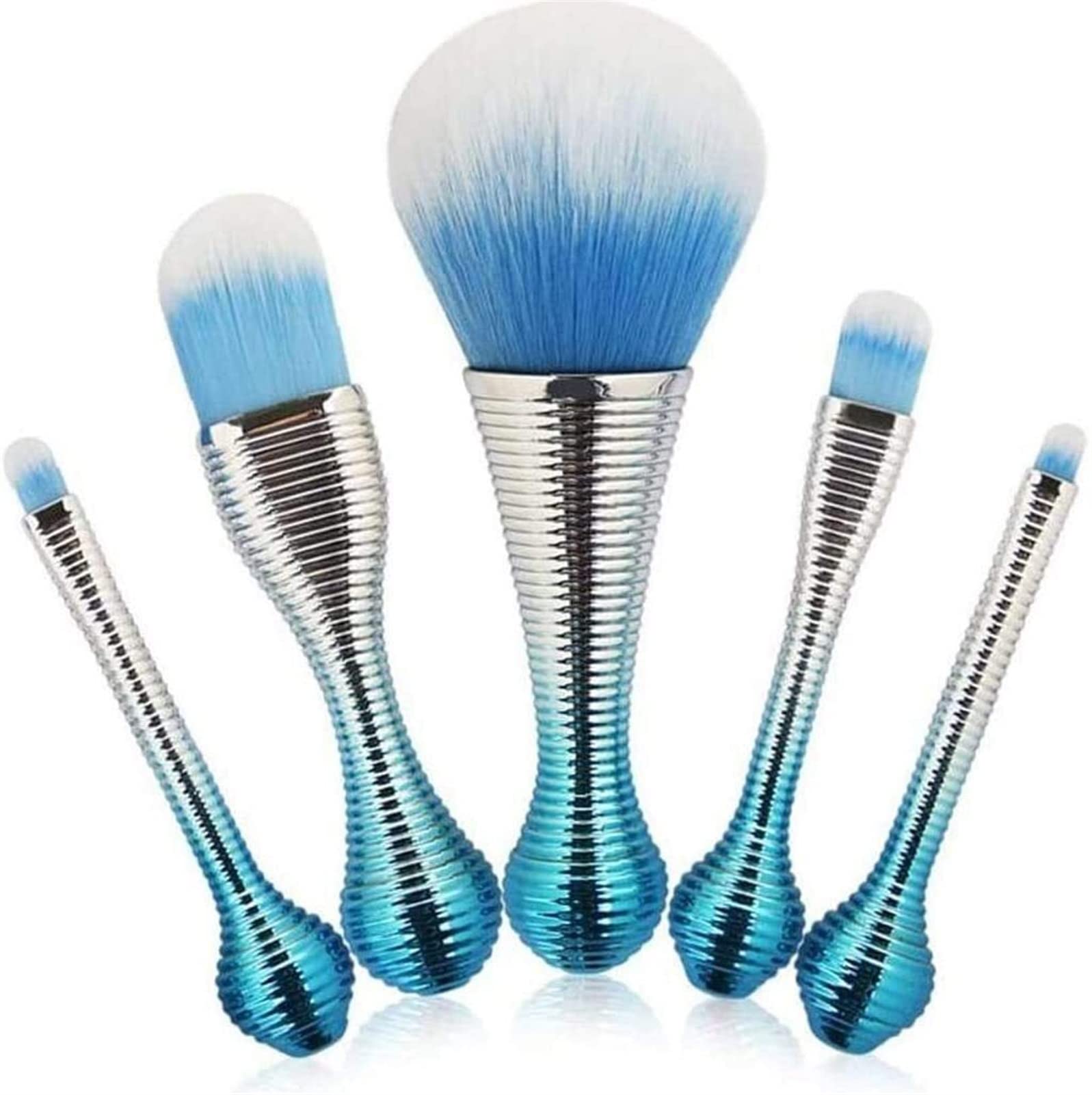 Make -up -Pinsel Make -up Pinsel Pulver Kontur Rouge Make -up Pinsel Highlight Exquisites professionelles Metallgriff mit Kosmetikprodukten (Color : A)