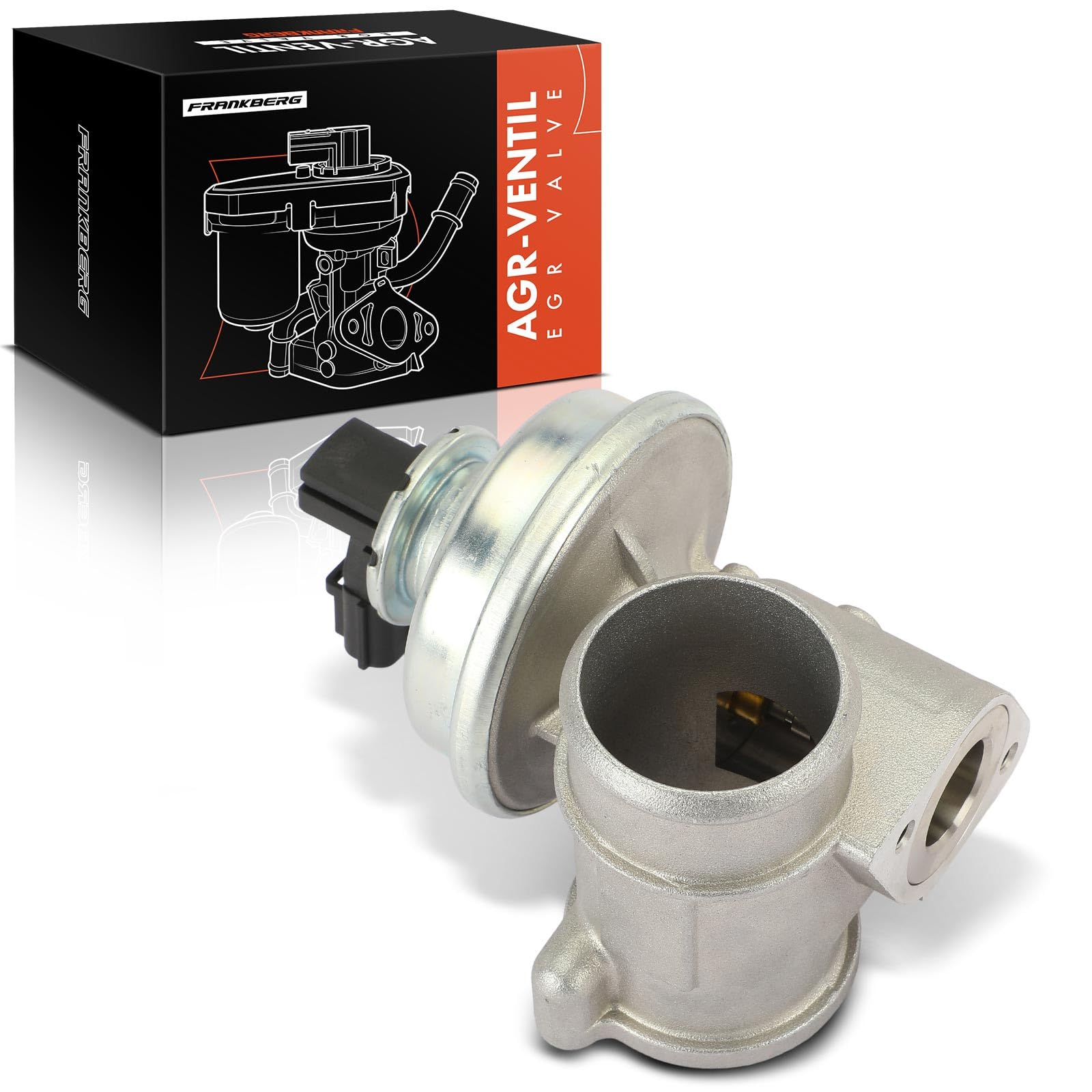 Frankberg Válvula EGR Diesel Compatible con Mondeo III Turnier BWY 2.0L Mondeo III B5Y 2.0L Transit Bus FB FC FD FS FZ 2.0L Mondeo III Berlina B4Y 2.0L Transit Furgoneta FA 2.0L Replace# 2S7Q-9D475-AD