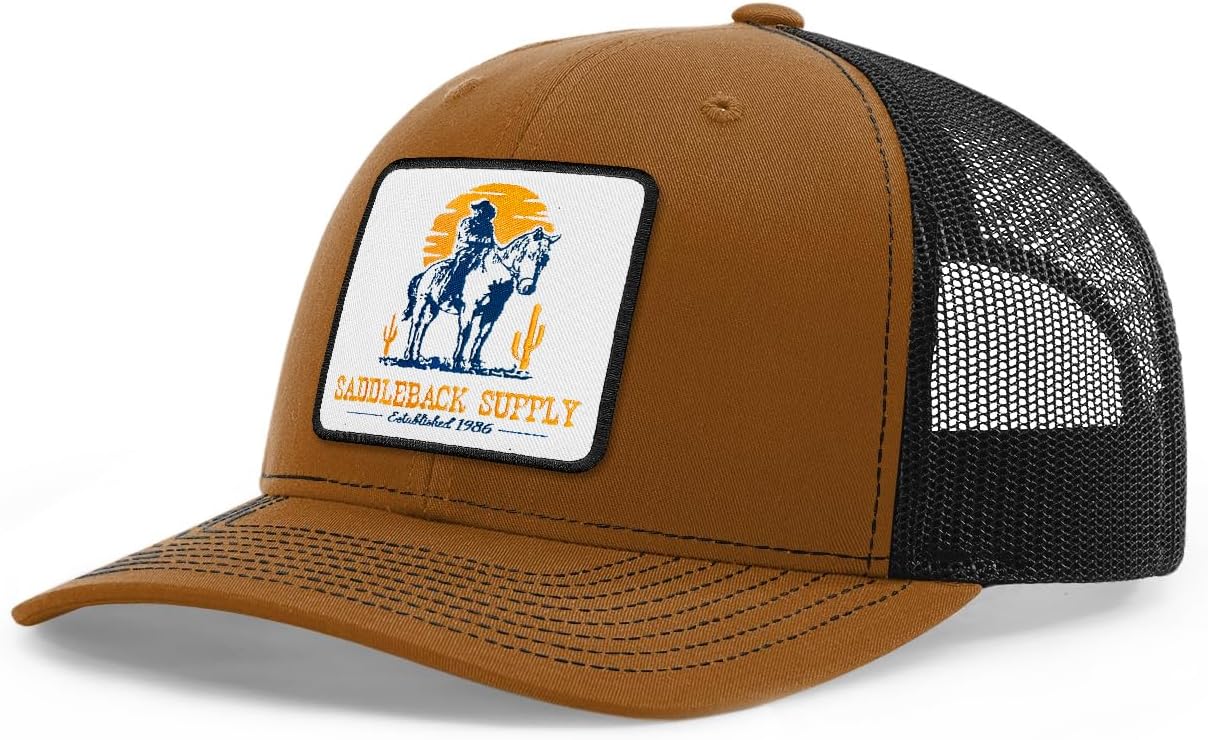 Saddleback Supply Wild West Trucker Hat Country Collection