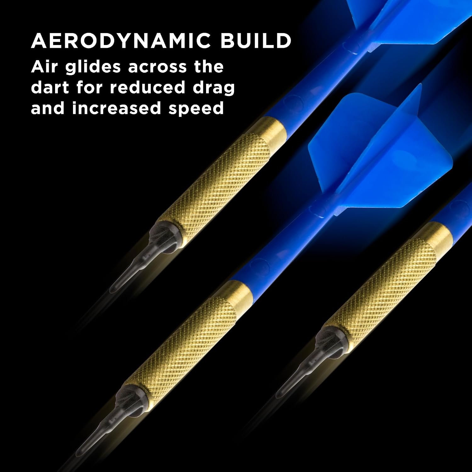 Viper by GLD Products Commercial Soft Tip Bar/Pub Darts, Blue, 13 Grams (45 Pack),One Size,37-1300-03