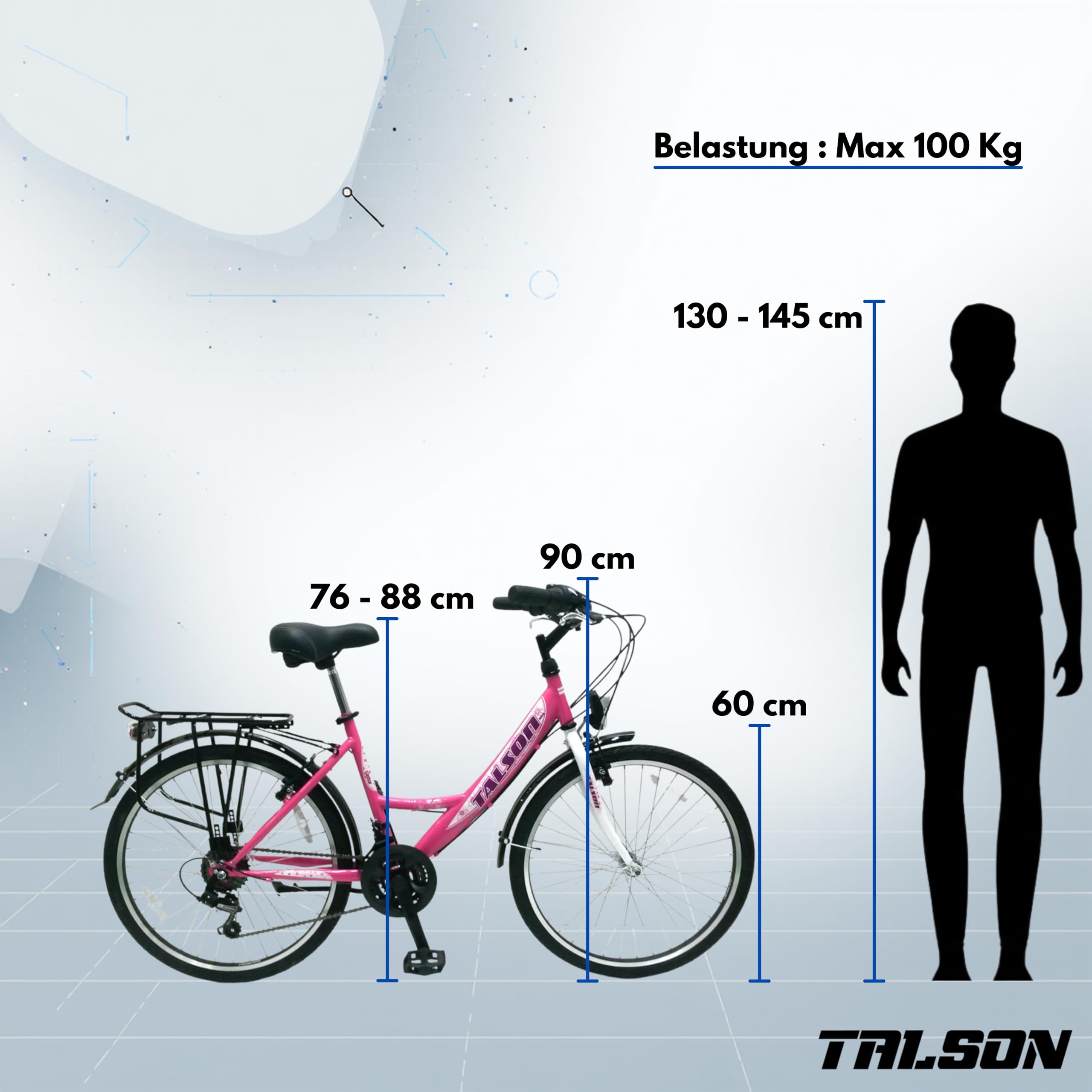 24 Zoll MÄDCHEN Fahrrad 21-Gang Shimano SCHALTUNG ALUFELGEN Beleuchtung NEU Nr:TMX