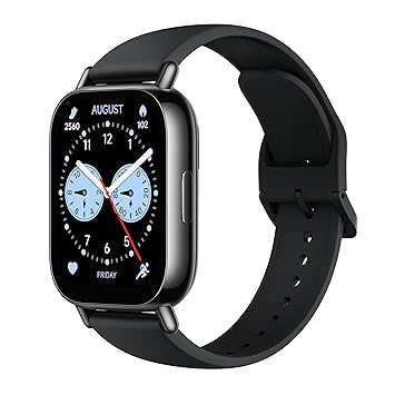 Redmi Watch 5 Lite, 1.96 Amoled, Advanced in-Built GPS, 5 ATM, 18 Day Battery, Bluetooth Calling with AI Noise Reduction, Always on Display, Black - image, photos