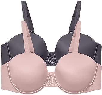 Vanity Fair Women's Full Figure Beauty Back Smoothing Bra (40B-42H)