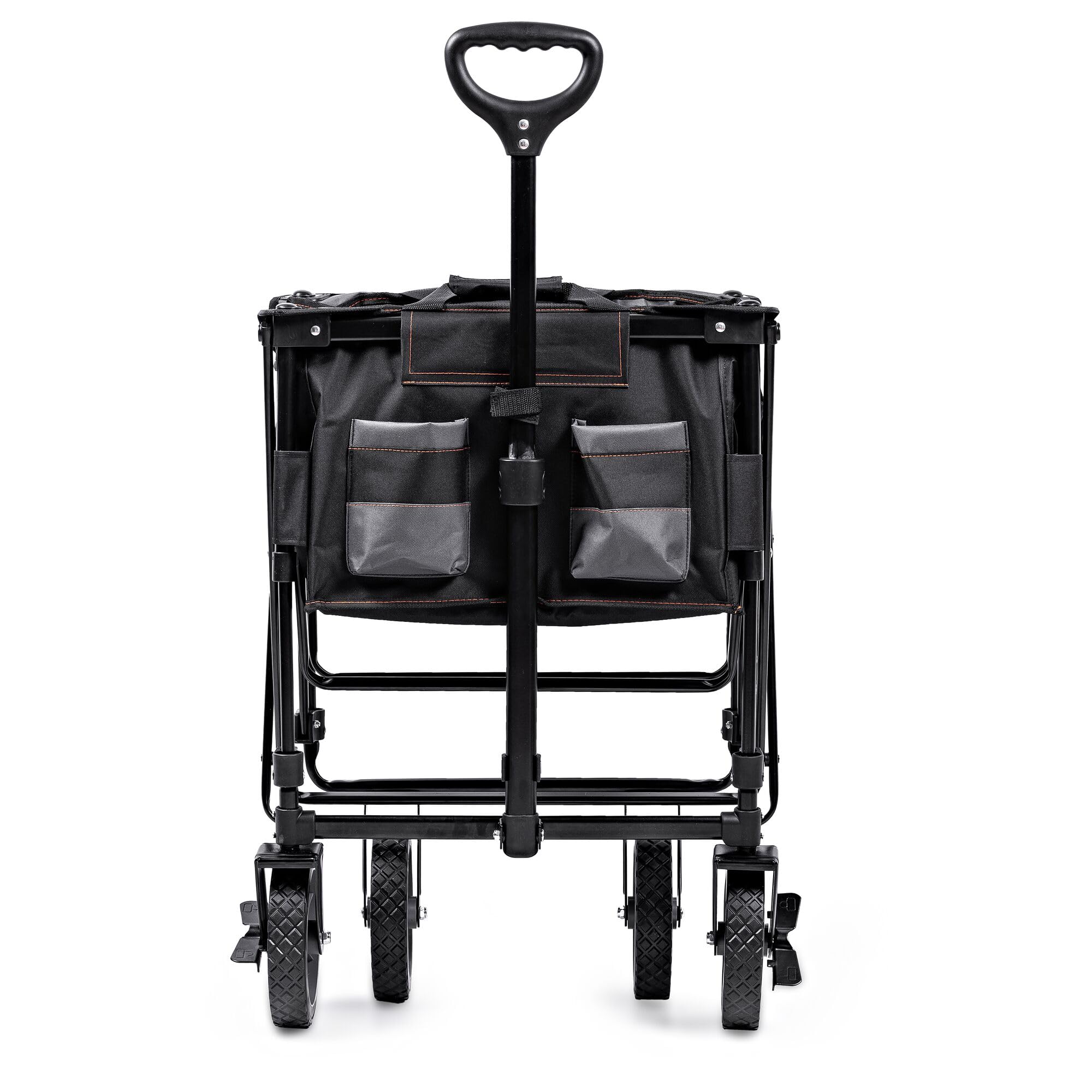 Black+Decker BDCWBK01-XJ Carrello pieghevole da giardino, Nero