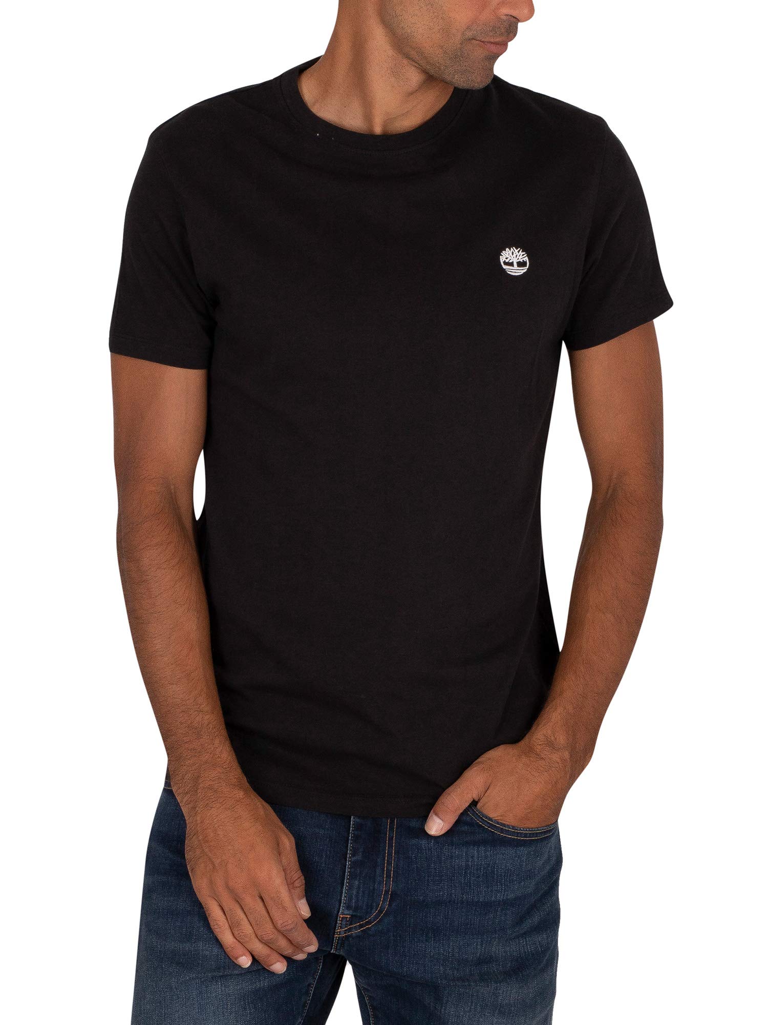 TimberlandMens Ss Dunstan River Jersey Crew Slim T-Shirt