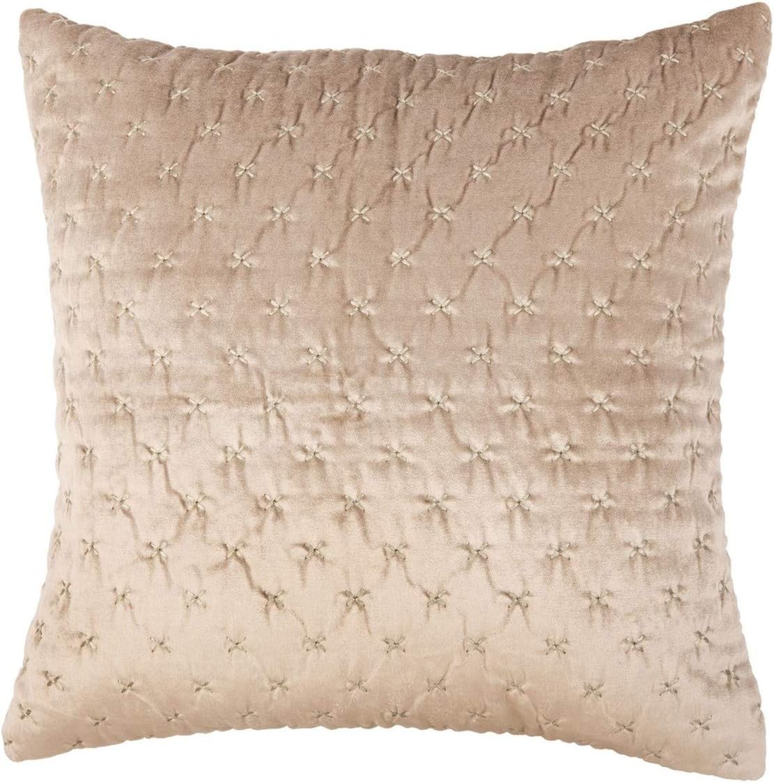 SAFAVIEH Home Collection Deana Light Grey 12 x 20-inch Decorative Throw Pillow, 12"x22"