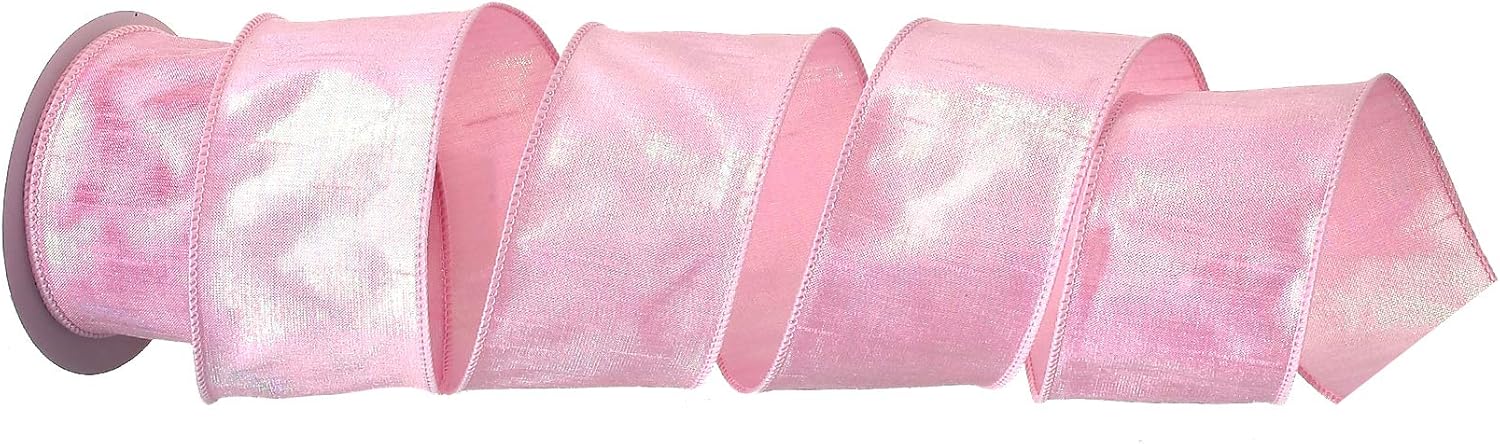 Regency 2.5" X 10 Yard Aquatic Wired Ribbon - Iridescent Dupion