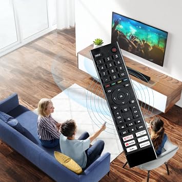 ERF3J80H Replacement Remote Control Fit for Hisense 4K UHD Android Smart TV