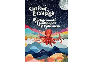 Cut Out and Collage Backgrounds, Landscapes and Ephemera: A treasure trove of...