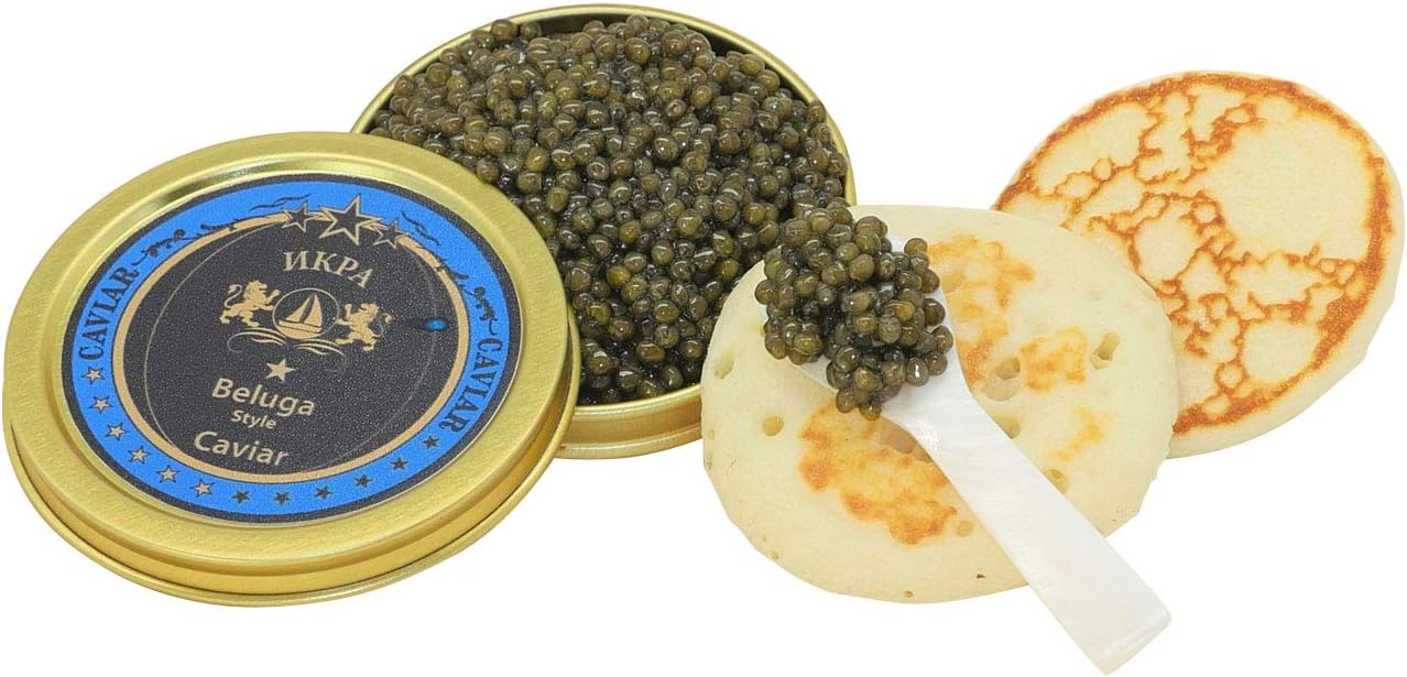Beluga Caviar Sturgeon roe (4 oz) 113g