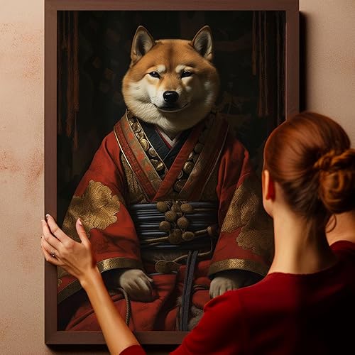 Miniatura 194 de Thuan Chow Chow Retrato de mascota con disfraz real de perro en un disfraz retrato de perro con vestimenta Retrato medieval de mascota retrato