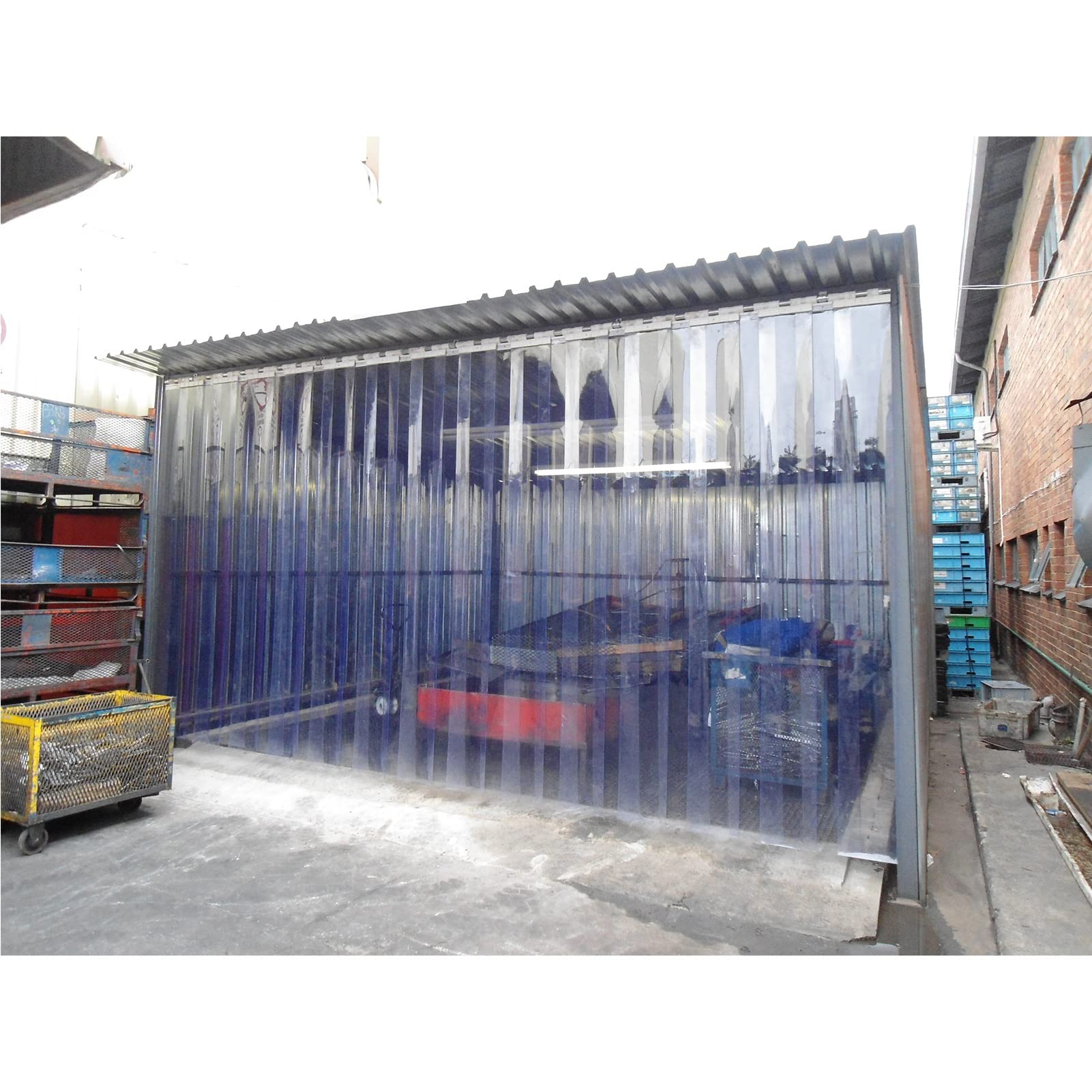Bande PVC porte plastique congélateur entrepôt et chambre propre