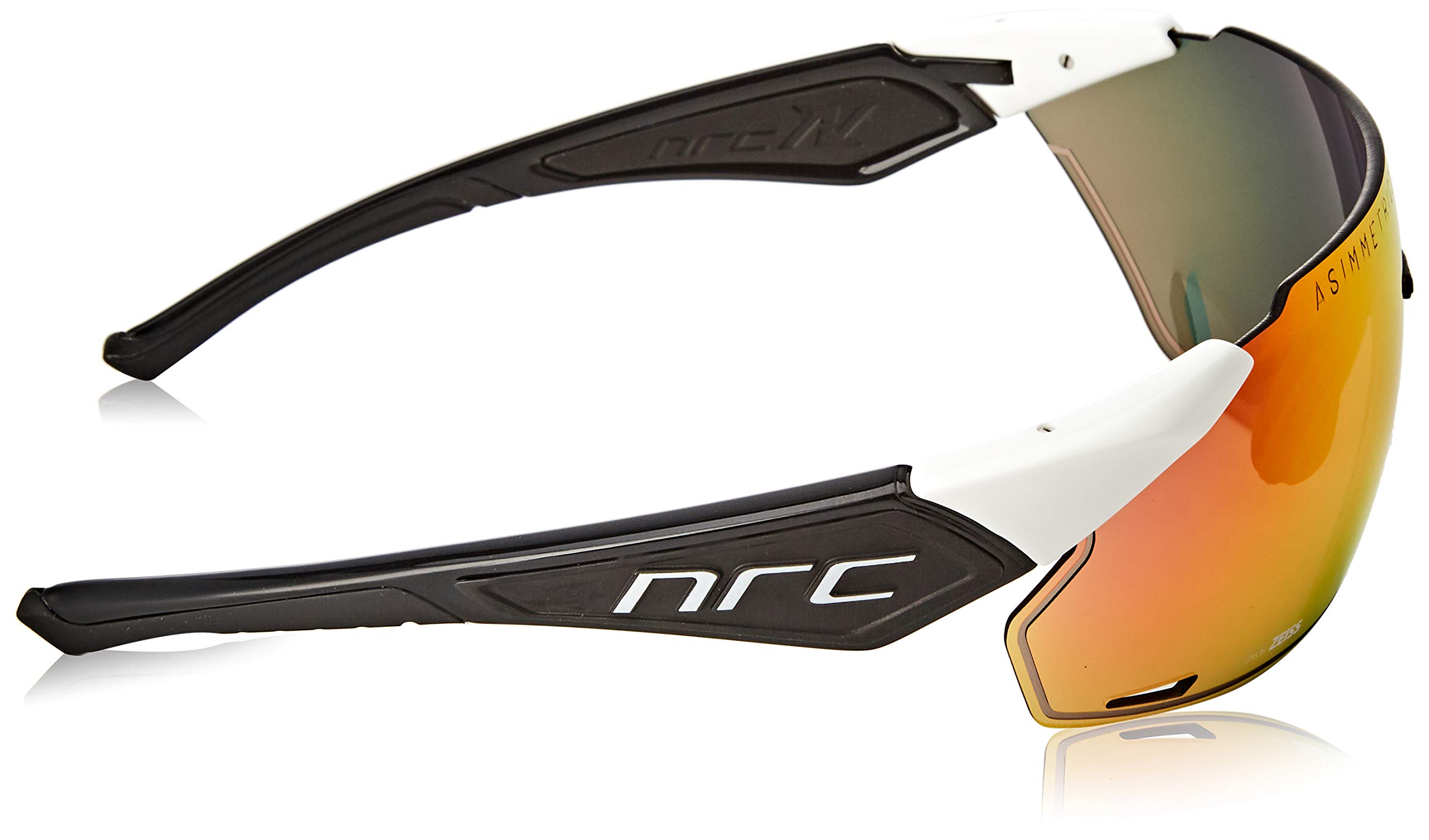 NRC xy.Alpe Huez Lunettes Noires Unisexes pour Adulte, Taille Unique