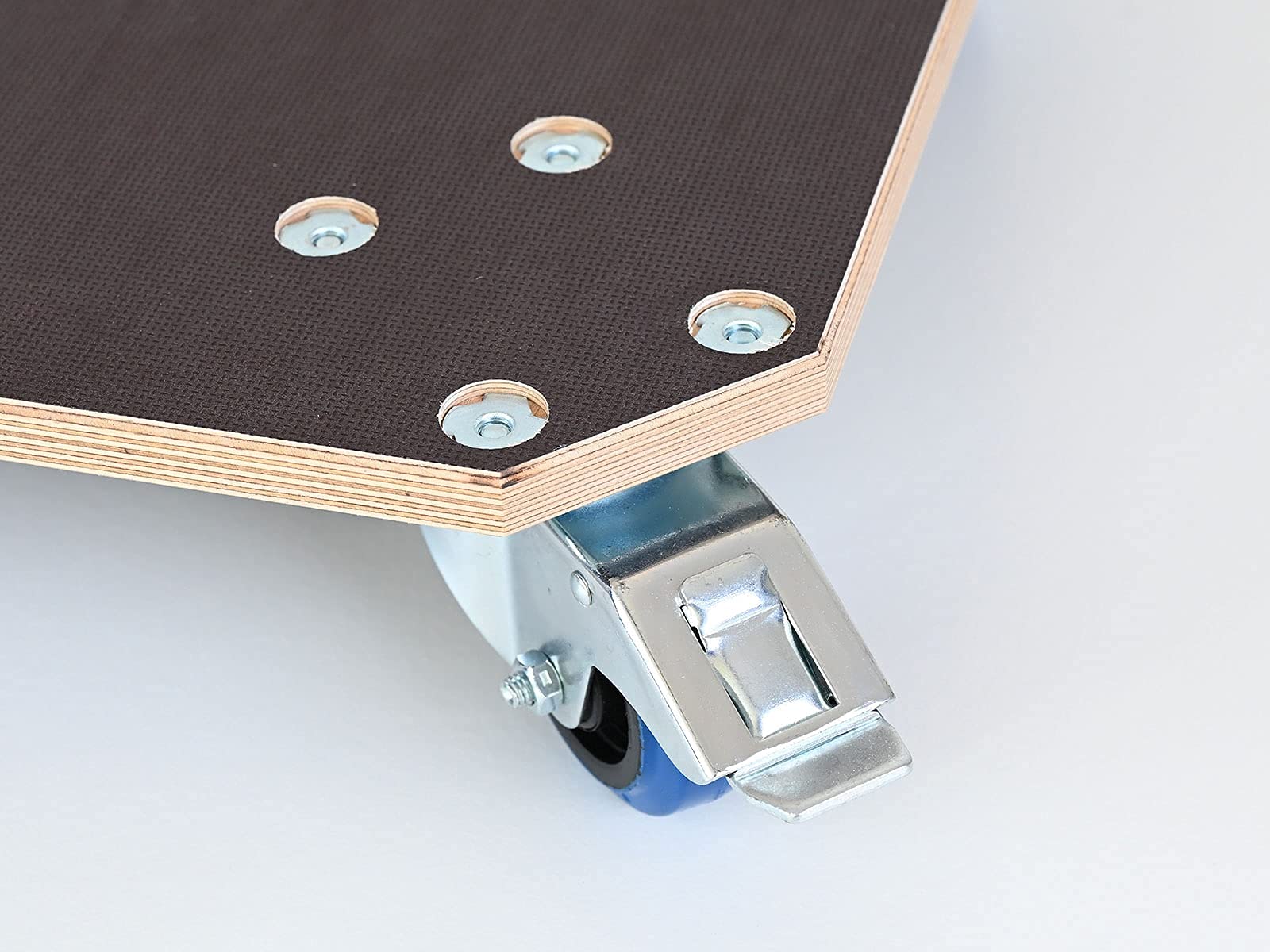 Rollbrett (Schwerlast) | Made in Germany | hochwertige Verarbeitung | bis 300 kg Last | 50x50 cm | 18 mm Multiplex-Platte | + Vollgummirollen