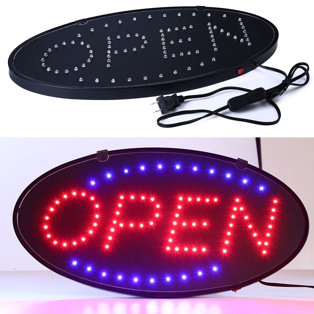 Amazon | OPEN看板 LEDサインボード LEDボード 省エネLED 掲示板