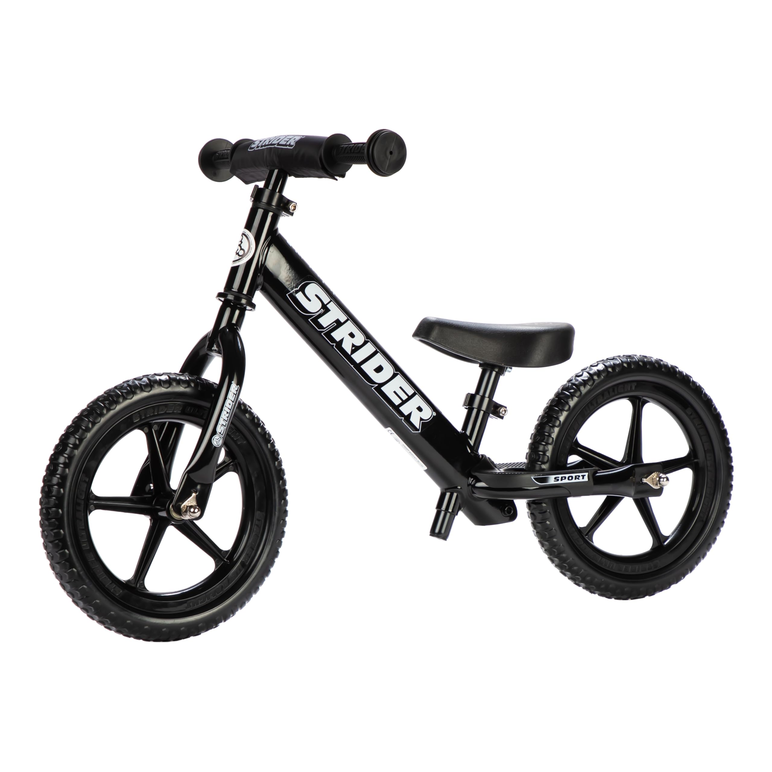 STRIDER 12 Inch Balance Bike スポーツモデル Strider - 12 Sport Balance Bike, Ages 18 Months to 5 Years, Black