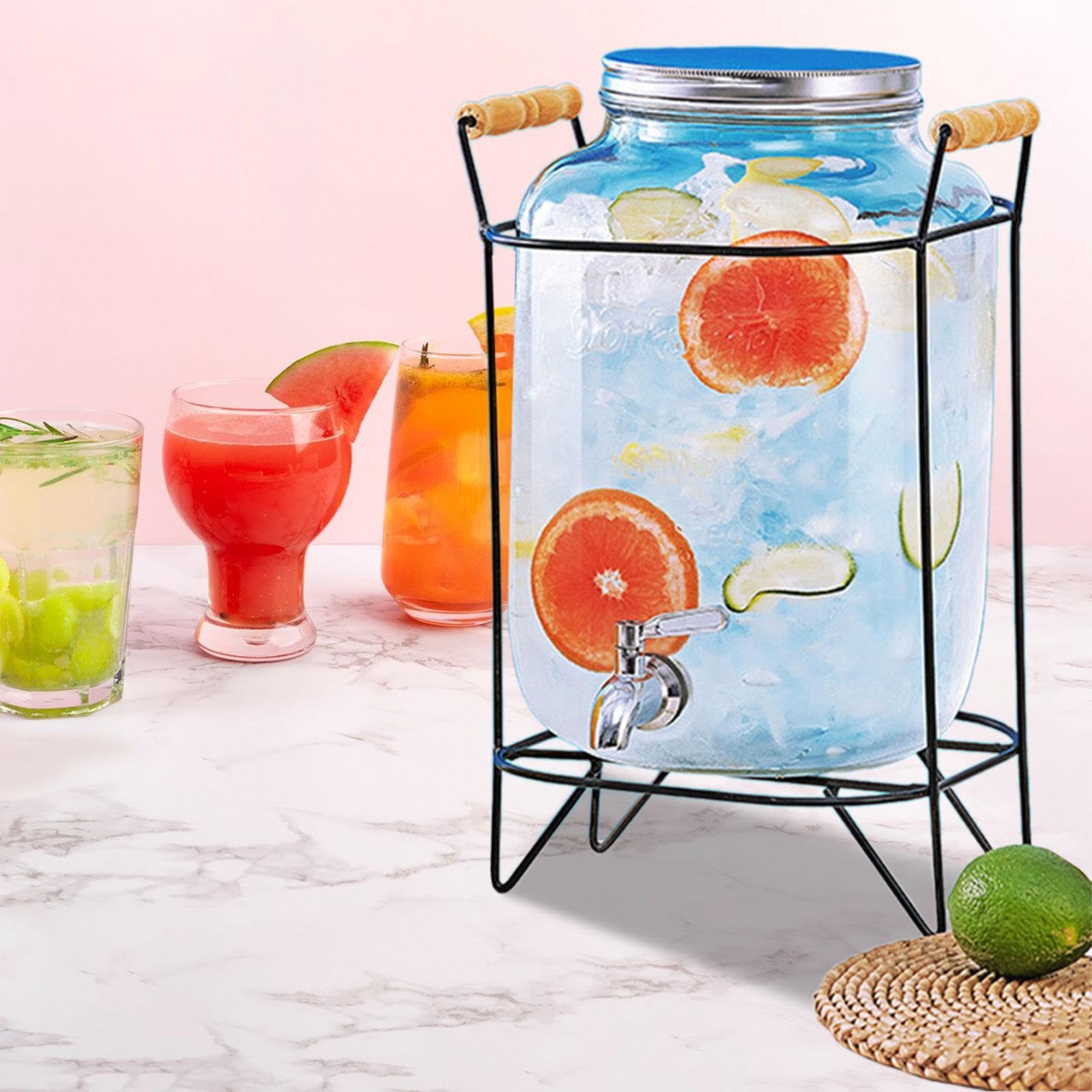 Soporte Elegante para Dispensador de Bebidas, 19.8 cm, Individual