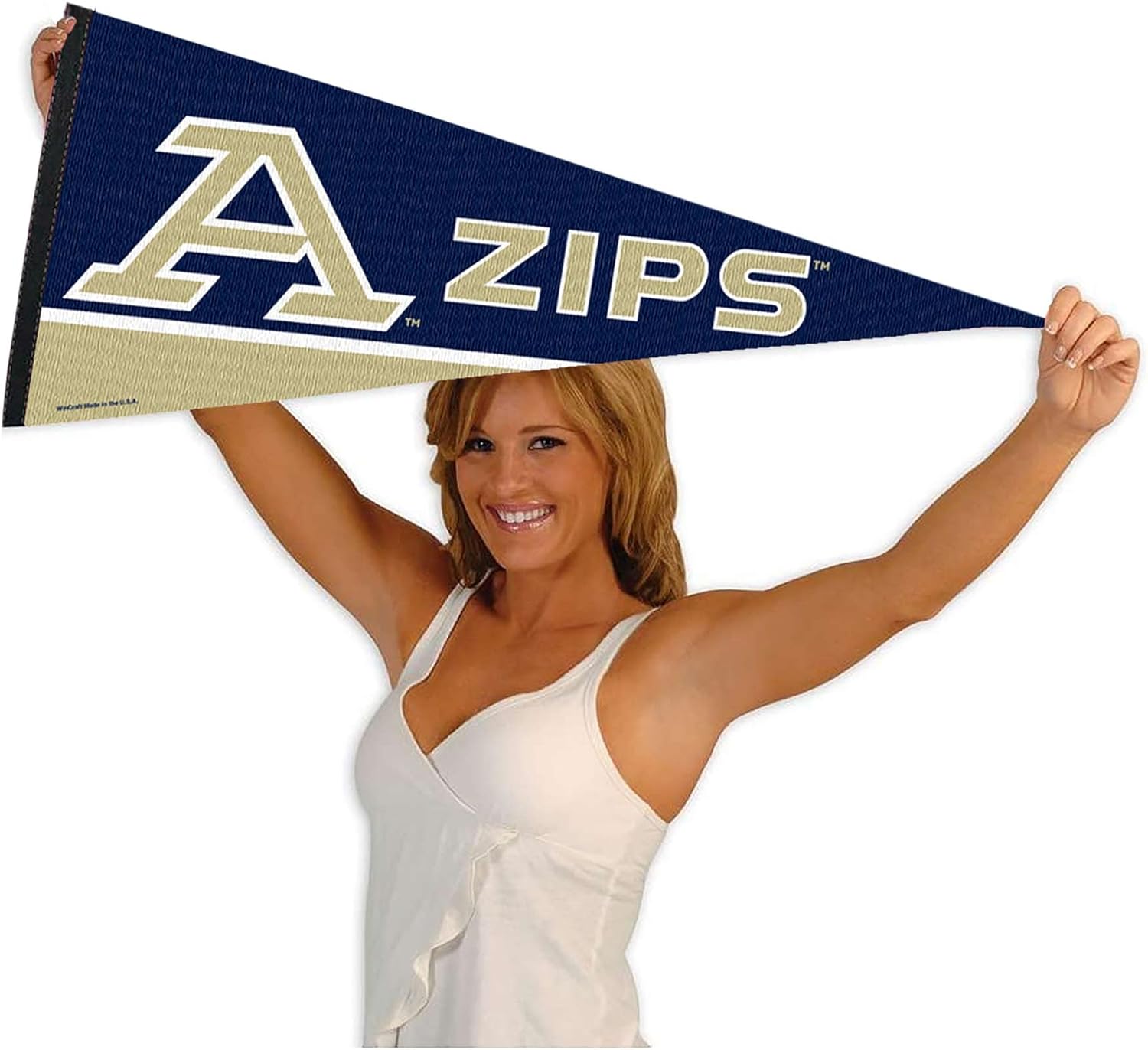 Akron Zips New Logo Pennant Banner Flag - Image 4