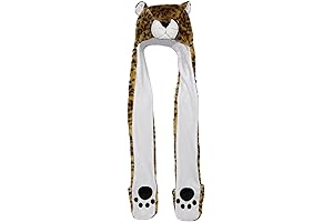 Bioterti 3-in-1 Plush Animal Beanie: The Ultimate Warmth and Cuteness Combo