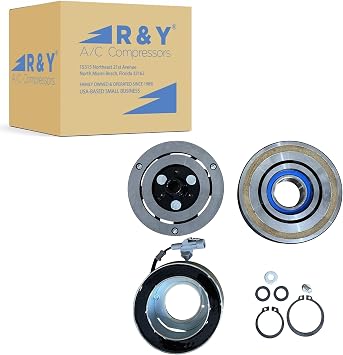 RYC New A/C Compressor Clutch EH492-CL Fits Subaru Forester 2.0L, 2.5L 2014-2018; Fits Subaru Impreza 2.0L 2012-2016; Fits Subaru WRX 2.0L 2015-2020