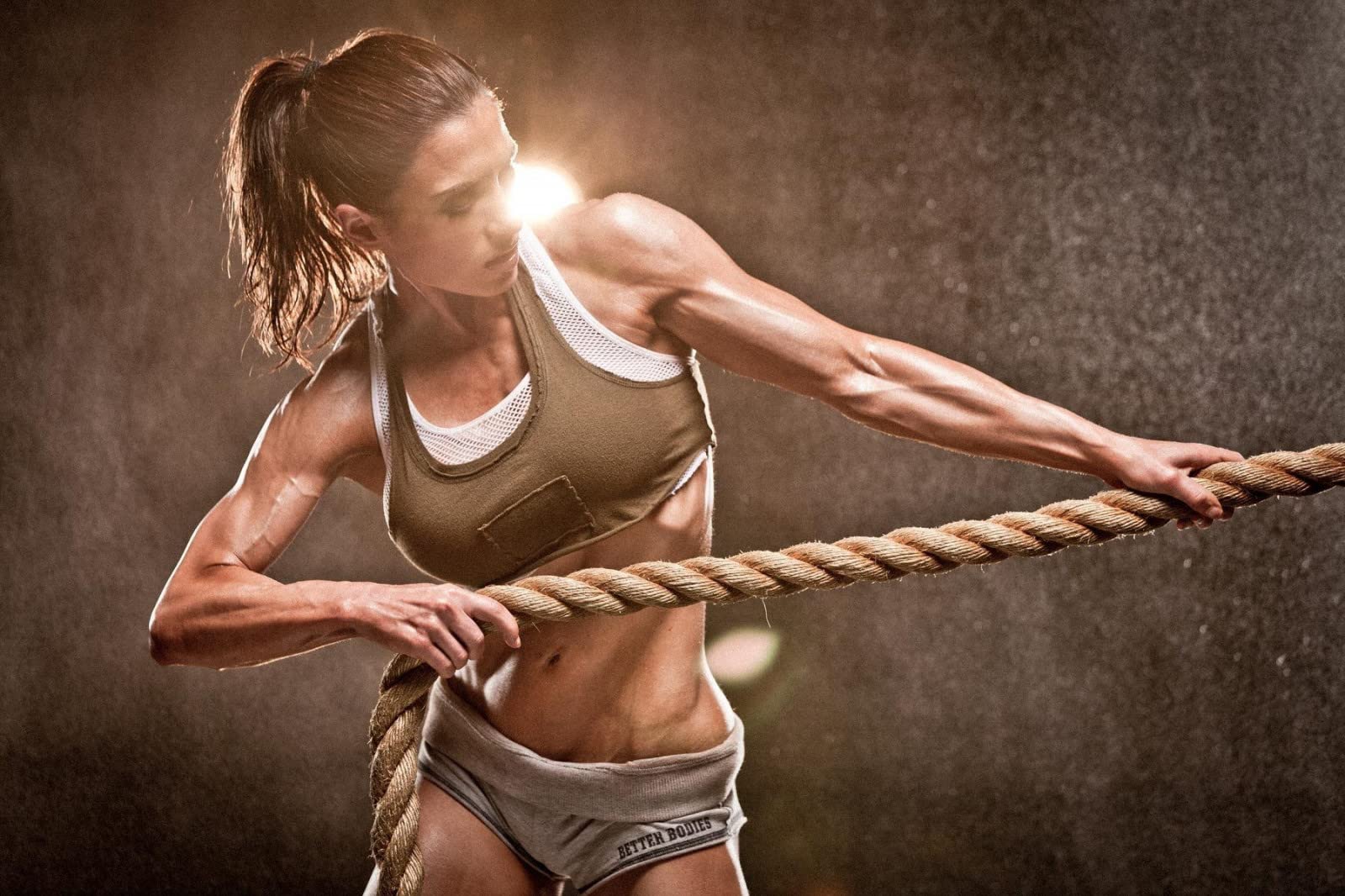 Amazon.co.jp: 女性ワークアウト ポスター Poster ホームGymジム