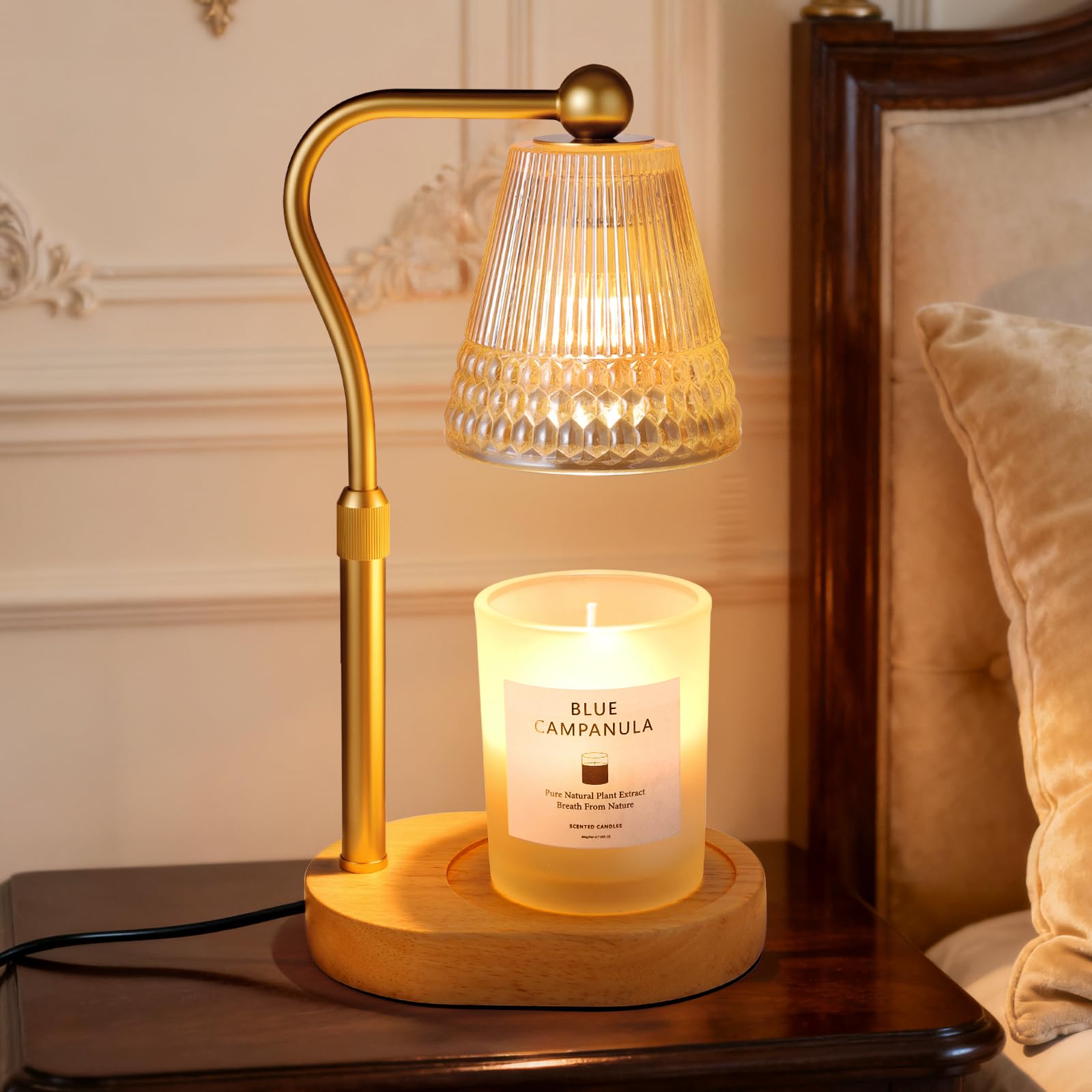 Amazon.com: ZUSANUN Candle Warmer Lamp, Adjustable Height