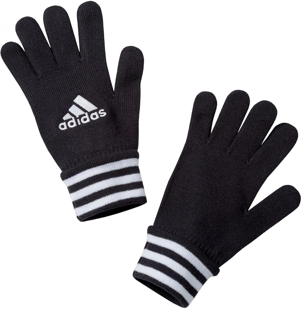 adidas Handschuhe Fieldplayer, schwarz/weiß, S, Z10082 Fashion