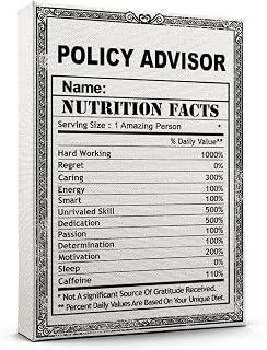 Customize Name Policy Advisor's Prayer Poster, Policy Advisor Prayer Canvas Poster for Living Room Decor 1AZ2170