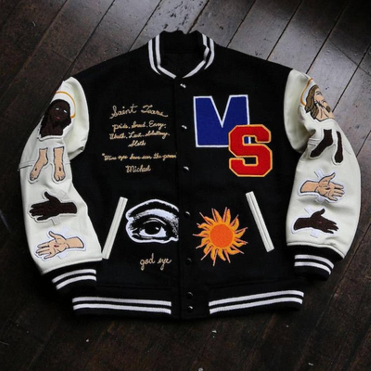 テーラー東洋 × ビームス アラスカジャン シャツ 白熊 犬 稲妻刺繍