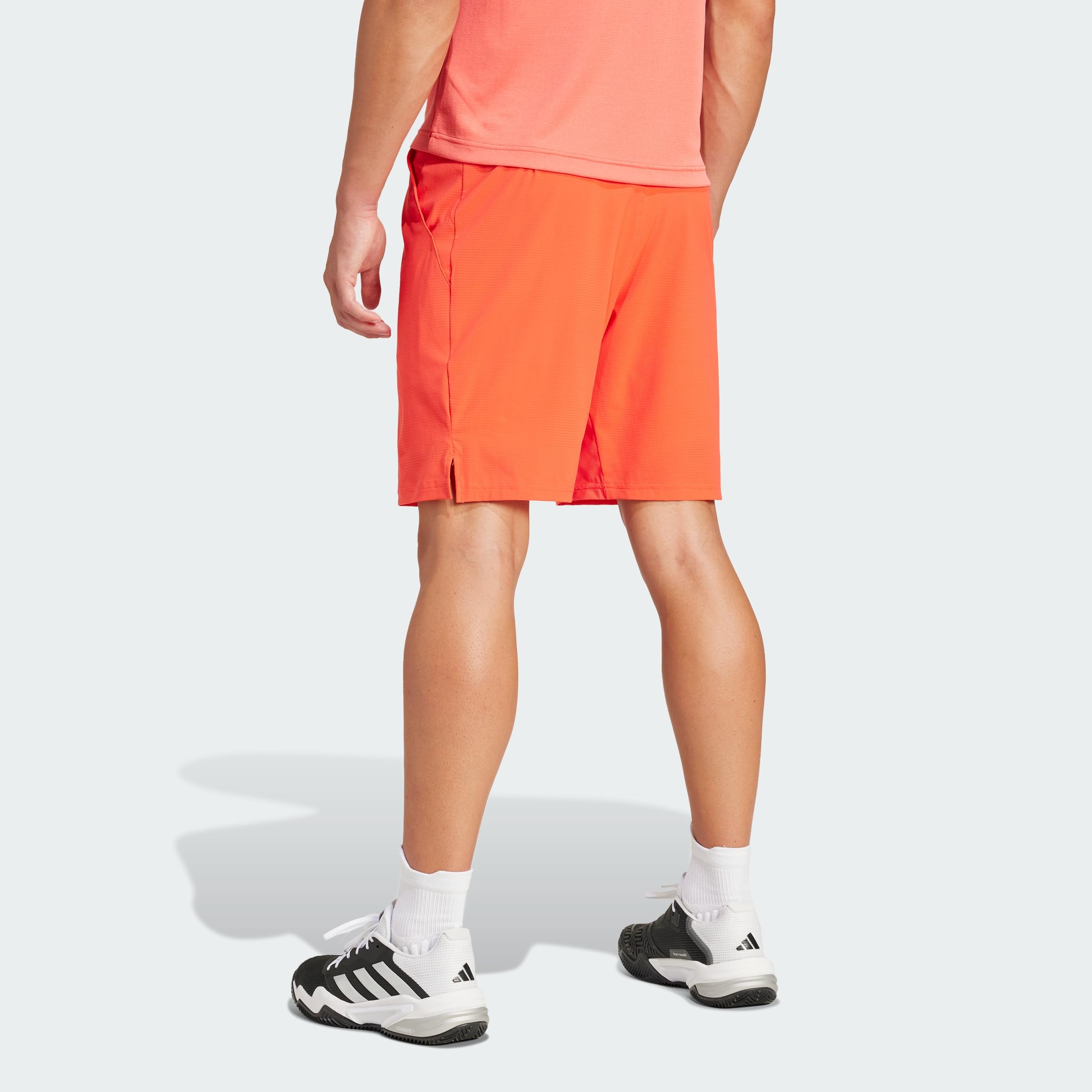 adidas Herren Ergo Tennis Shorts, hellrot, Groß