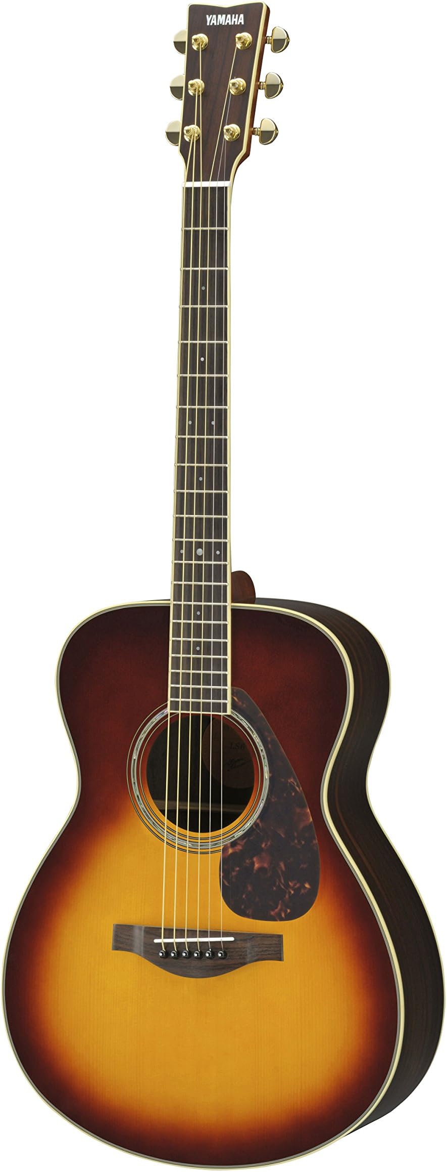Yamaha L-Series LS6 Concert Size Acoustic-Electric Guitar - Rosewood, Brown Sunburst