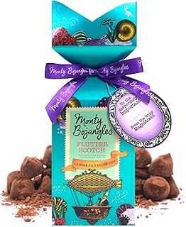 Monty Bojangles Flutter Scotch Cocoa Dusted Truffles Gift | Chocolate Truffles in Gift Box, 150g