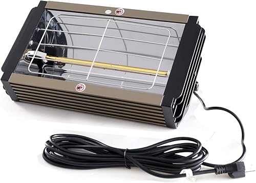 KIMSING IR1 - Lámpara de curado de pintura infrarroja de onda corta de mano, potencia nominal de 800 W, lámpara calefactora infrarroja extra larga