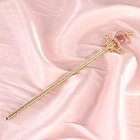 Vista 6 de HAIQILIN Varitas de princesa cetro reina para mujer, color rosa