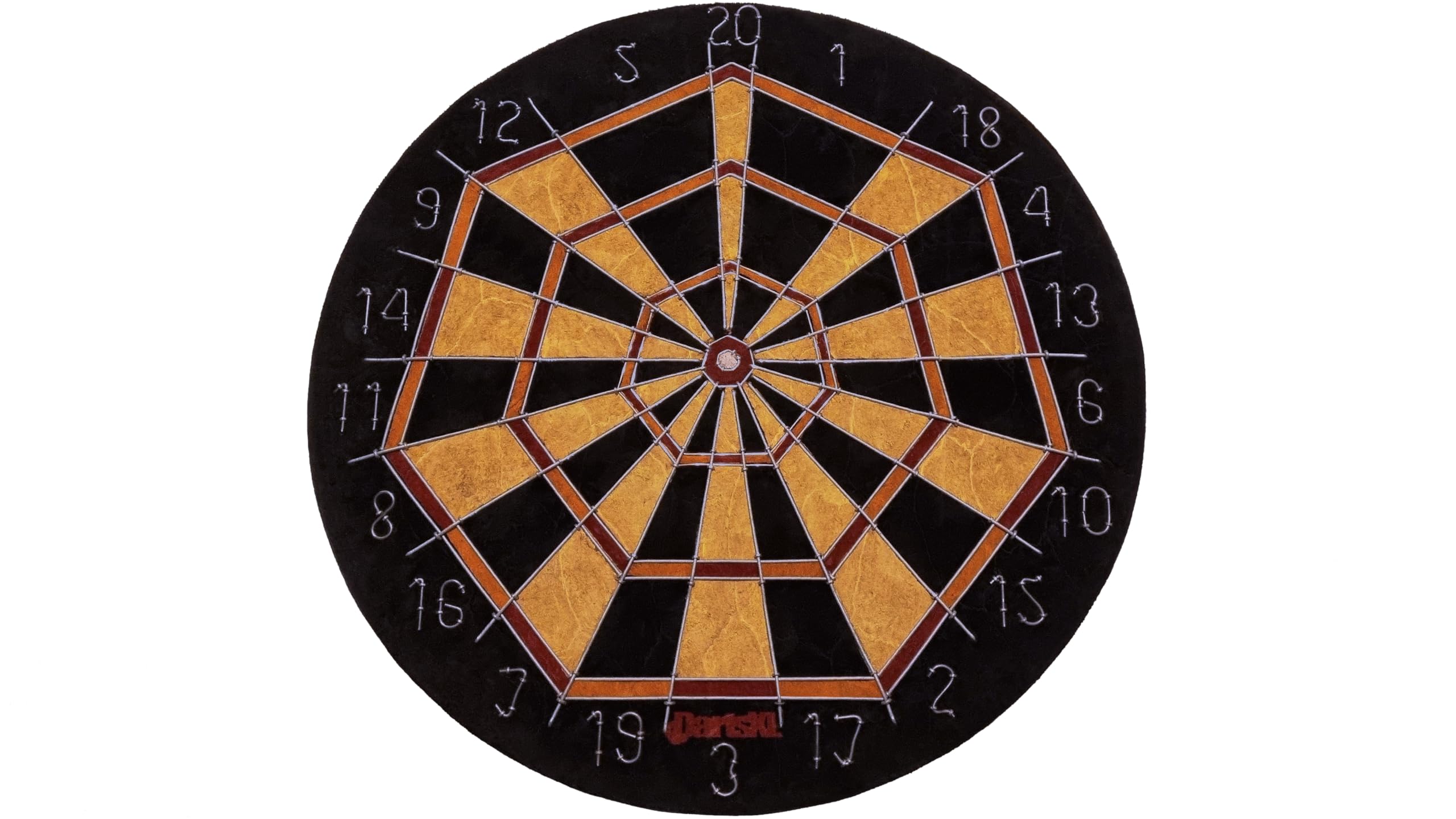 DartsXL Dartboard - Heptaboard Full | Sisal, Quads