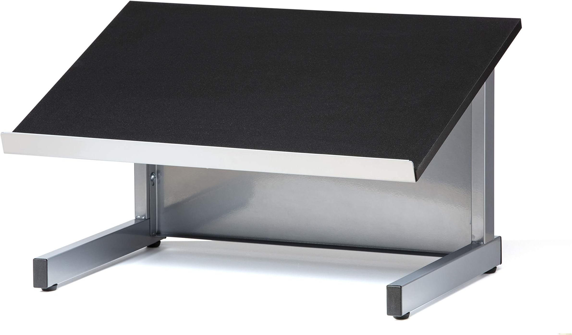 Audio Visual Direct Tabletop Lectern, Silver/Black