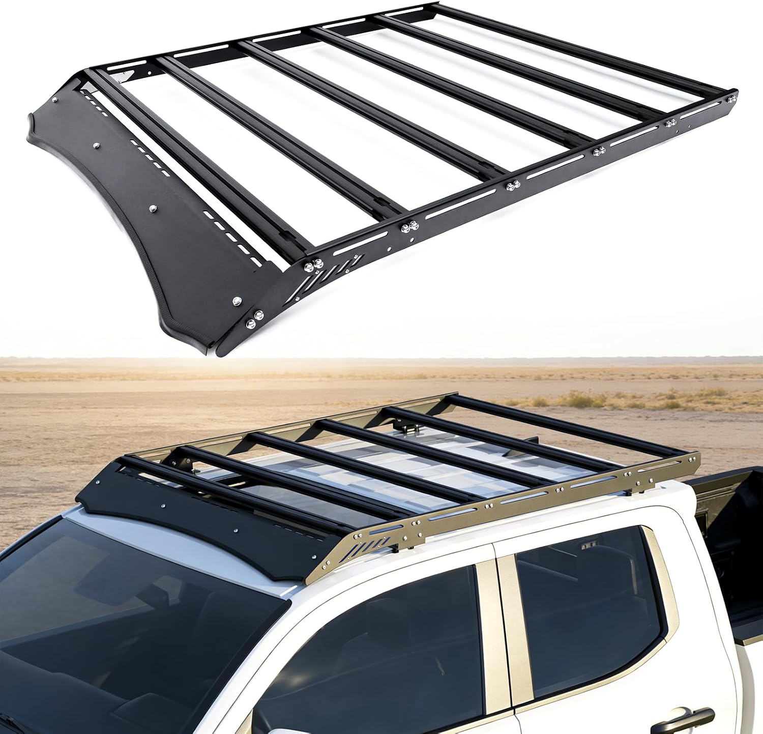 Trumgeta 1000 lb Roof Rack for 2024–2026 Toyota Tacoma Double Cab