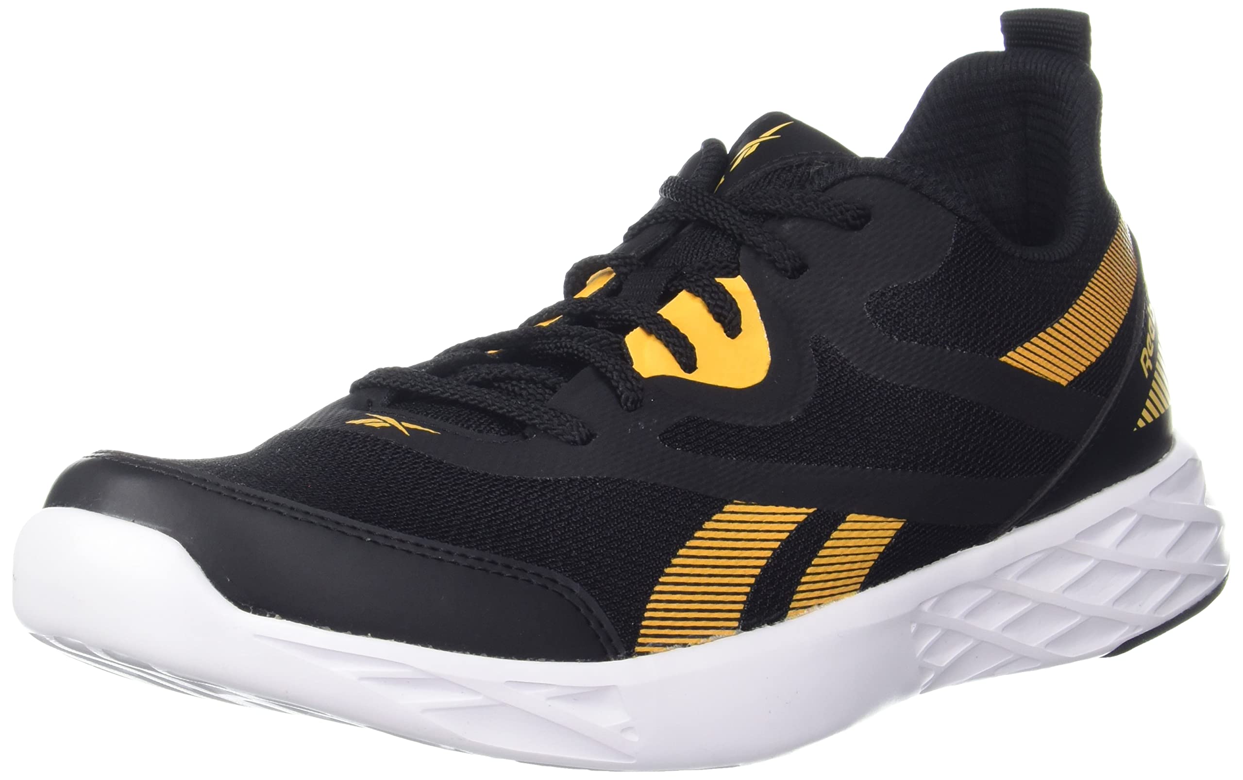 Reebok Mens Thunderwatch Black - Solar Gold Running Shoe - 6 UK (7 US) (HMP70) (B094VGRY2Q) Amazon Price History, Amazon Price Tracker
